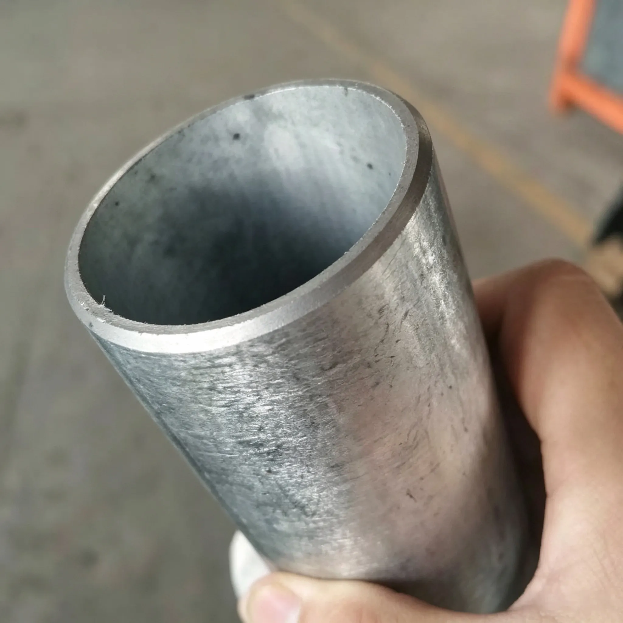 Chamfered post